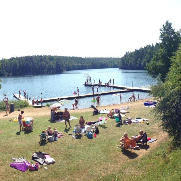 Yxningens Holiday Homes, Cottages And Camping Gusum Bagian luar foto